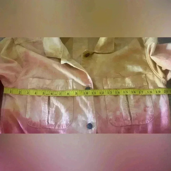 Faherty Sunrise Dyed Larkspur Utility Jacket Size M EUC - Picture 4 of 7